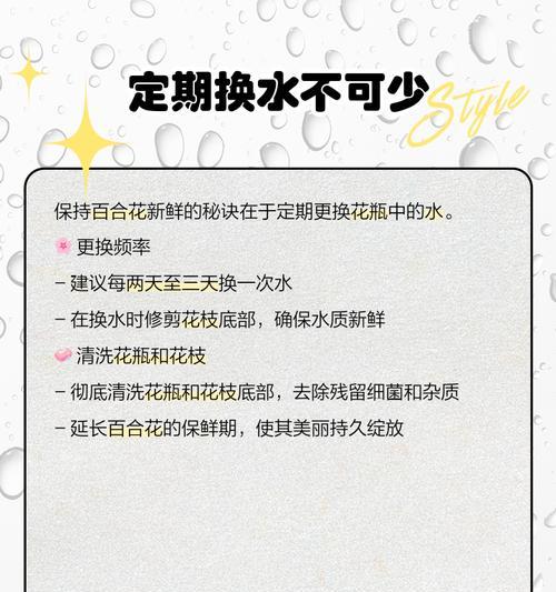 百合花的正确养护方法是什么？